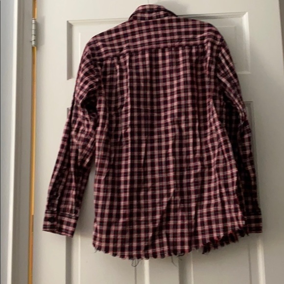 Lightly used LF FURST OF A KIND FLANNELBUTTON DOWN - Picture 8 of 8